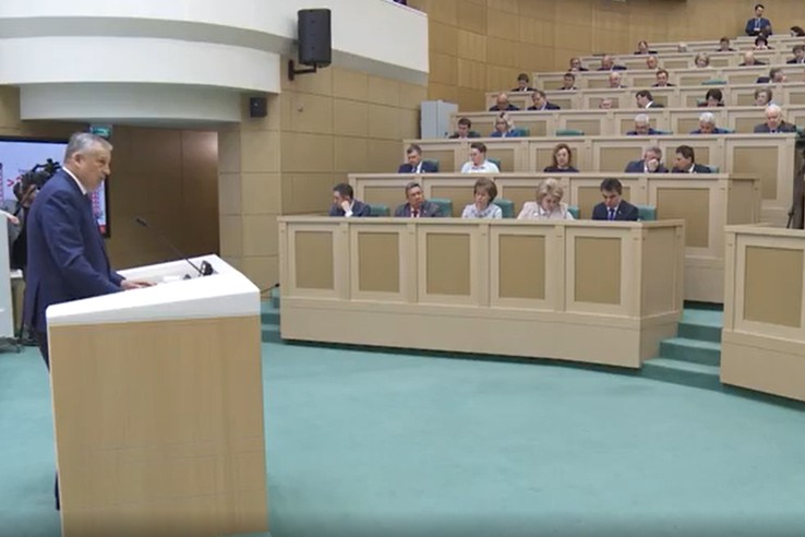 Дрозденко в Совете Федерации