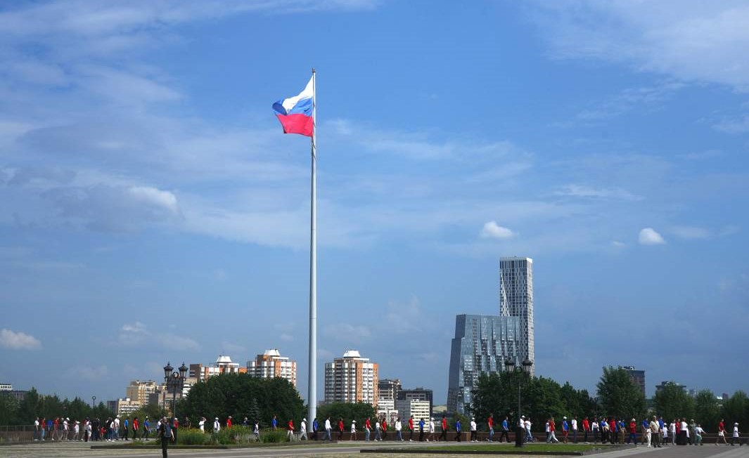 российский флаг