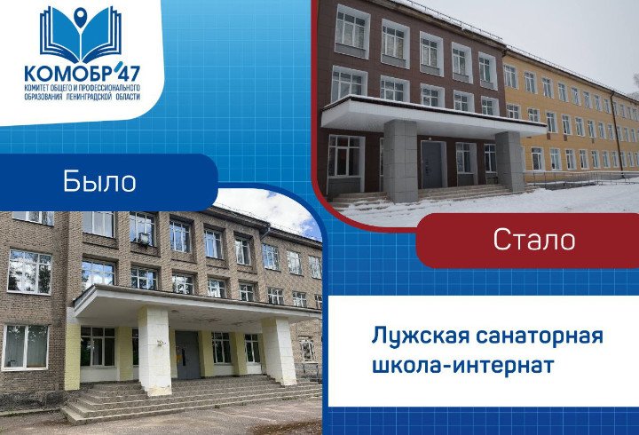 Завершен капитальный ремонт в Лужской санаторной школе-интернате - Завершен капитальный ремонт в Лужской санаторной школе-интернате в рамках федеральной программы «Мод