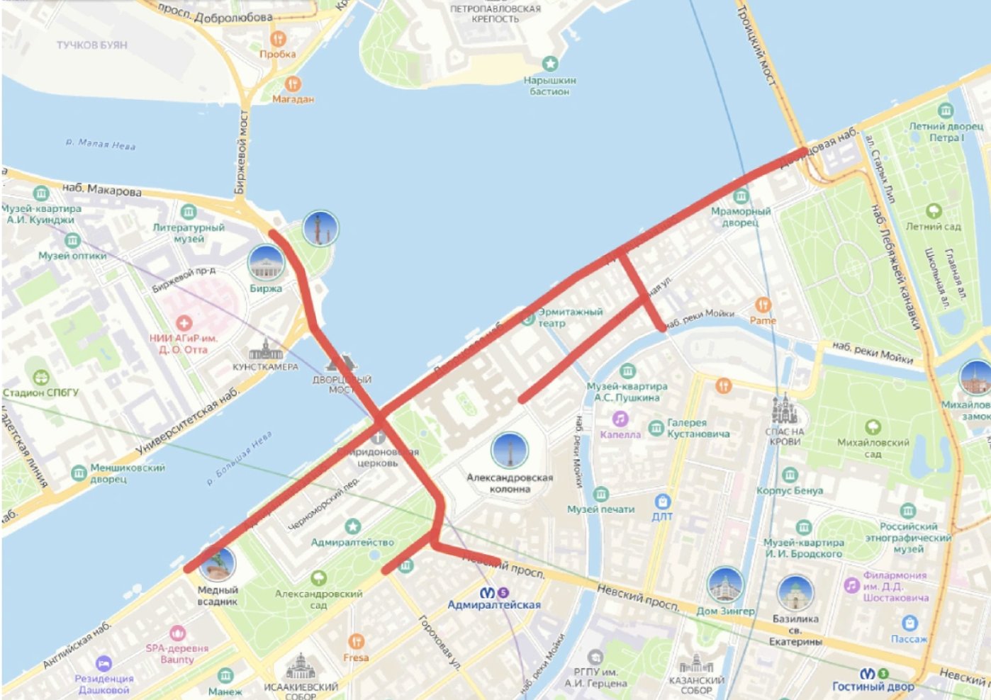 В День снятия блокады в центре Петербурга будет ограничено движение - Также будет закрыто троллейбусное движение.
