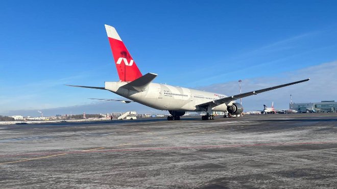 В Пулково вынужденно сел самолет, летевший из Москвы - Самолет Boeing 777-200 авиакомпании Nordwind, летевший из Москвы в Кайо-Коко, совершил вынужденную п