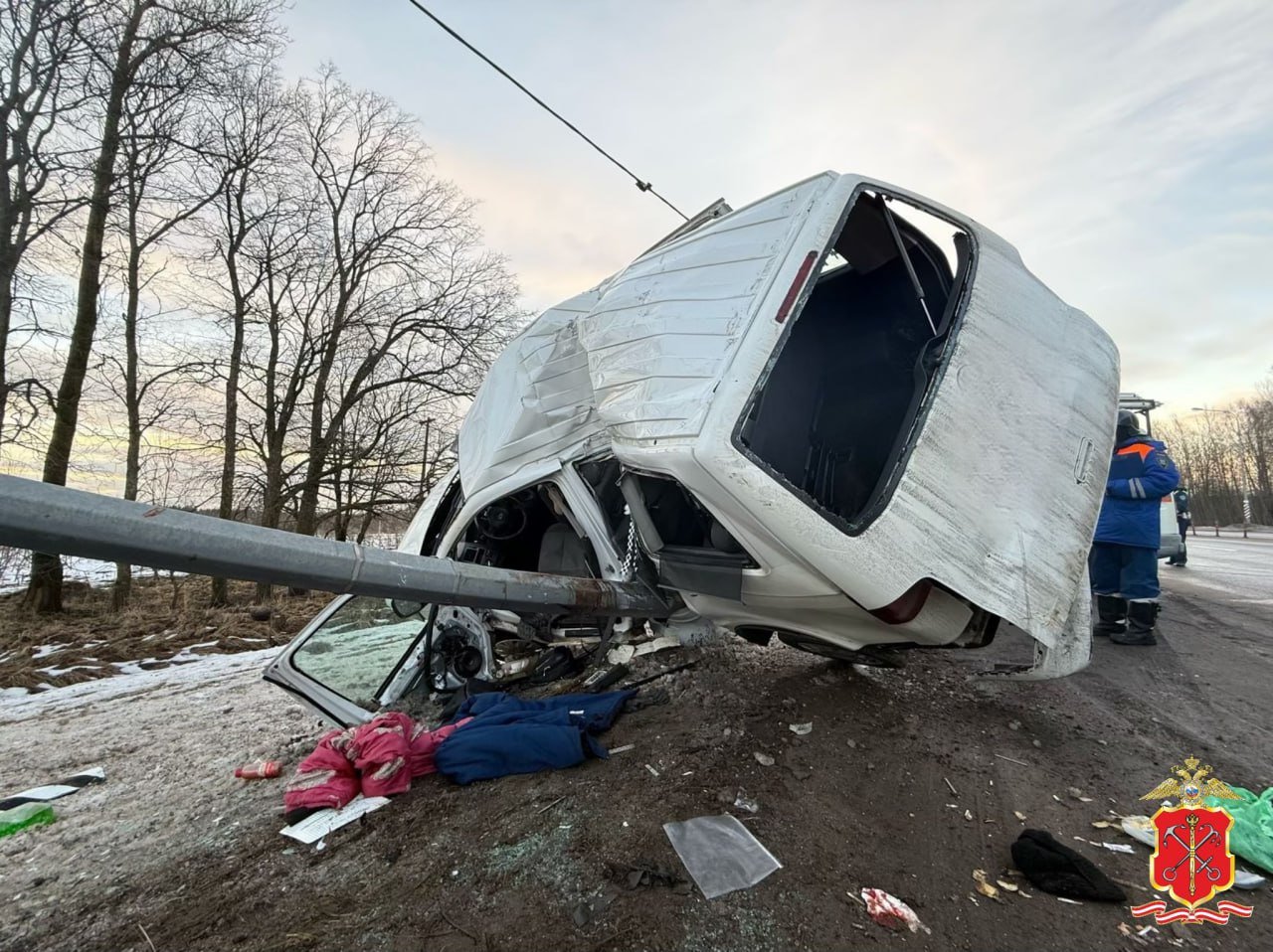 В аварии под Тосно погиб ребенок и пострадали трое - подробности - Возбуждено уголовное дело.