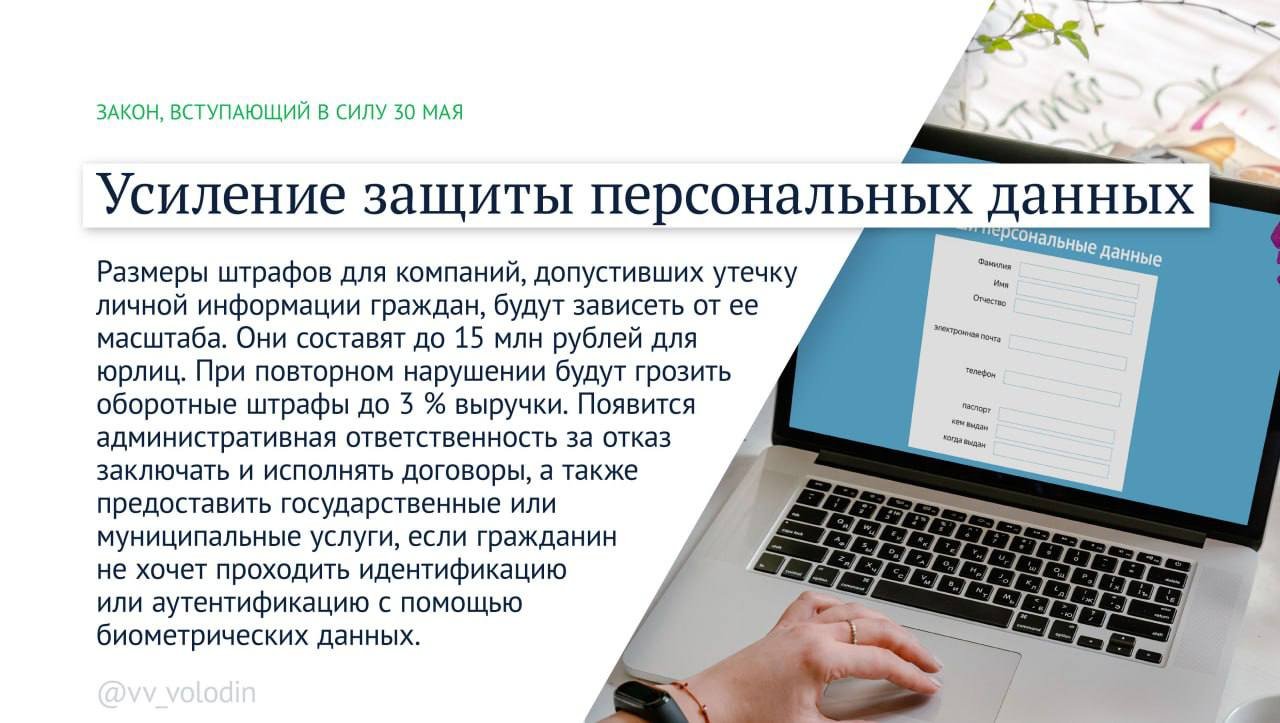 Володин перечислил законы, которые начнут действовать в мае - В частности, повышается контроль за деятельностью иноагентов, а также тех, кто бежал из страны.