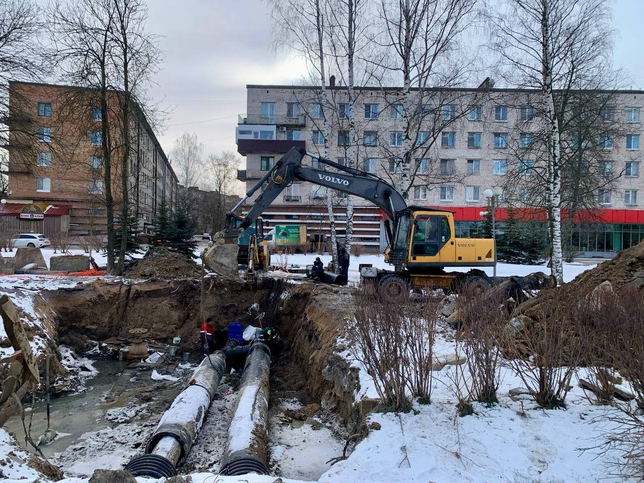 В Отрадном наблюдаются отключения водоснабжения из-за работ на коммуникациях - В городе ведутся работы по подключению сетей к новому водопроводу.