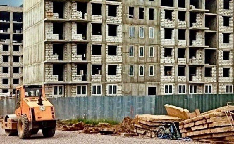 В Выборгском районе завершен монолит дома для 232 семей-переселенцев - В поселке Рощино Выборгского района завершили строительство монолитной части нового многоквартирного