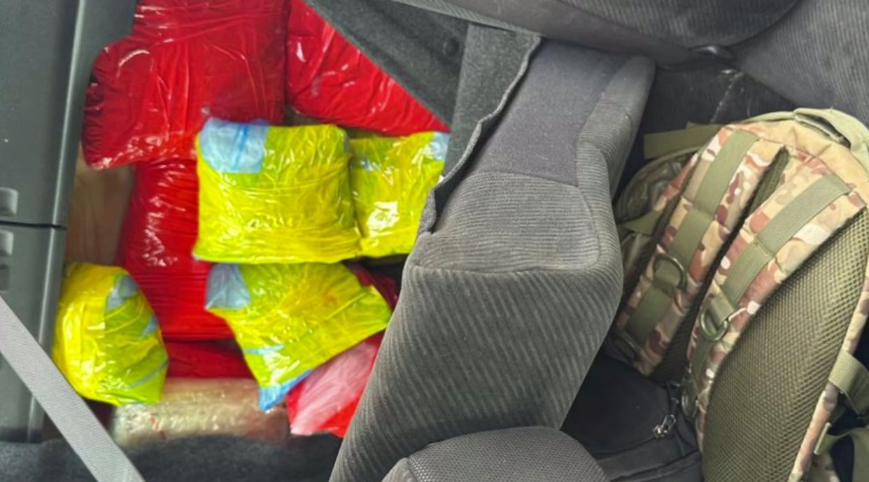 Иностранца с 25 кг наркотиков в багажнике машины задержала полиция Петербурга - Запрещенные вещества злоумышленник планировал распространять в разных регионах страны.