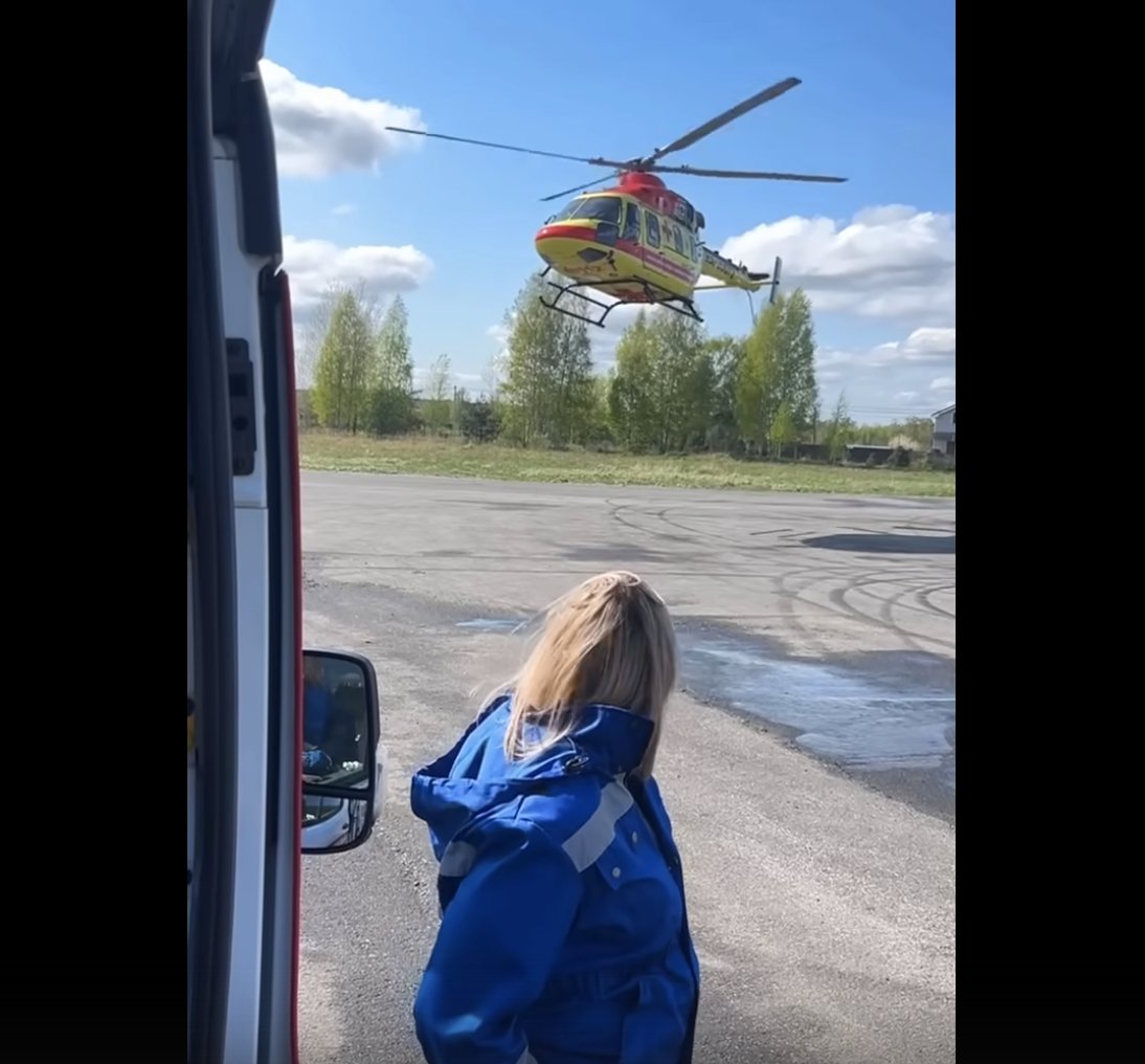 В Ленинградской области санавиация с начала года выполнила свыше 100 вылетов - Среди эвакуированных больных - 13 детей и две беременные пациентки.