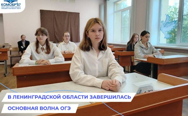 В Ленобласти девятиклассники сдали последние экзамены - В Ленобласти 16 июня завершилась основная волна ОГЭ.