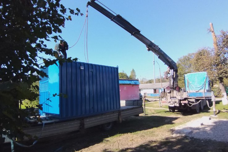 В Сланцах установили автоматическую станцию контроля качества воздуха - На следующей неделе аналогичная станция появится в Пикалёво.