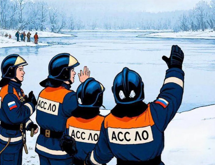 Жителей Ленобласти призвали не посещать водоемы региона - Выход на обледеневшие водоемы могут представлять серьезную опасность.