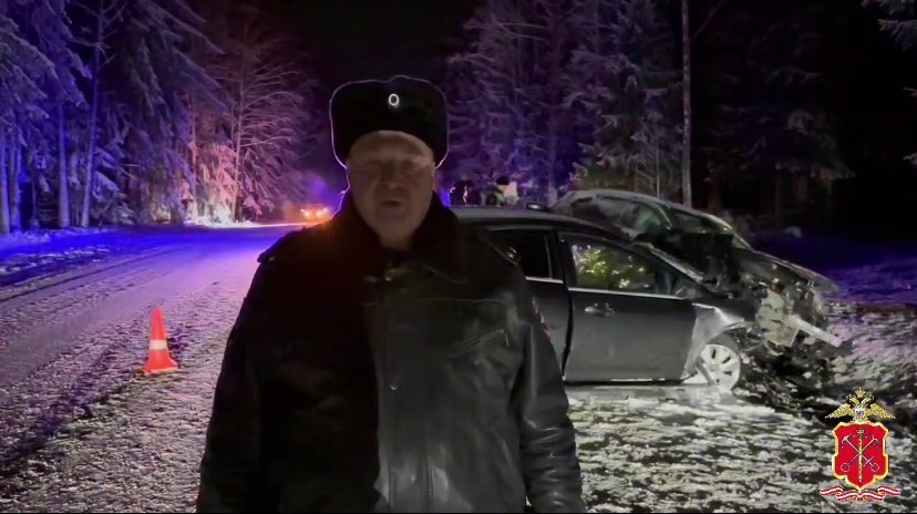 Два человека погибли в лобовом ДТП в Приозерском районе - Еще одного человека госпитализировали в тяжелом состоянии.