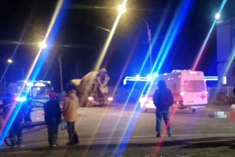 Водитель бетономешалки с 11 административками насмерть сбил пенсионерку в Шушарах - Возле дома № 22 на Сетевой улице в Шушарах 12 декабря около 21:00 под колесами грузовика погибла пож