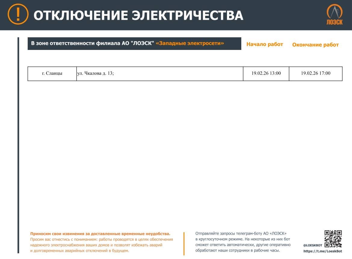 Где в Ленинградской области не будет электричества на новой неделе: график - На следующей неделе в 47-м регионе пройдут плановые отключения электричества.