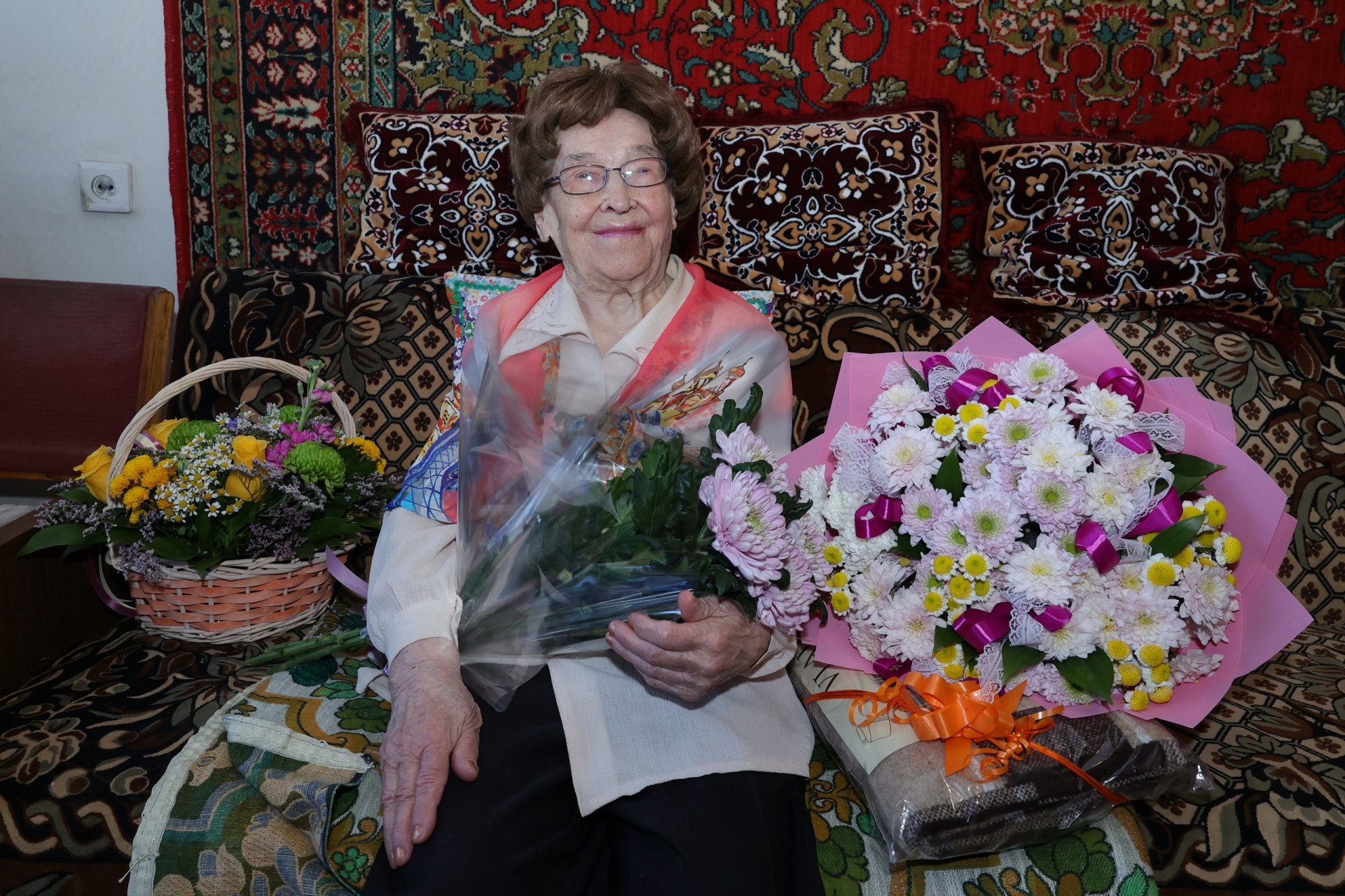 Ветеран войны из Выборга Мария Никитина отметила 100‑летний юбилей - За заслуги на фронте Мария Александровна была награждена орденом Отечественной войны II степени и ме