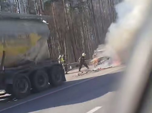 Иномарка влетела в "Камаз" во Всеволожском районе и загорелась: водитель погиб - Смертельная авария произошла на Мурманском шоссе 28 марта.