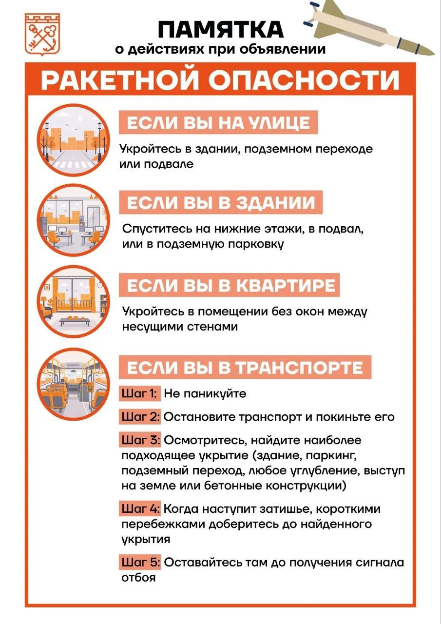 Жителям Ленобласти рассказали, что делать при угрозе БПЛА - МЧС России подготовило видеопамятку о том, как действовать при объявлении угрозы БПЛА или ракетной о