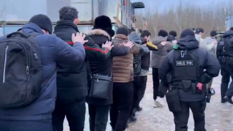 Десятки нелегалов нашли во время рейда в Ломоносовском районе - Нарушения миграционного законодательства выявили на строительной площадке в Аннинском городском посе
