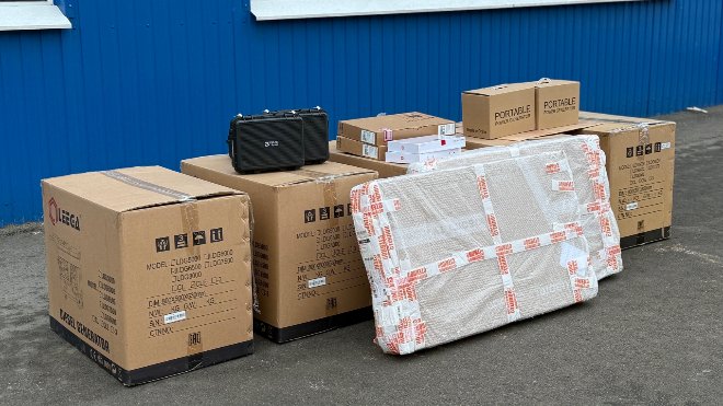 Всеволожский район направил очередную партию гумпомощи в зону СВО - Бойцам передадут необходимое на передовой оборудование.