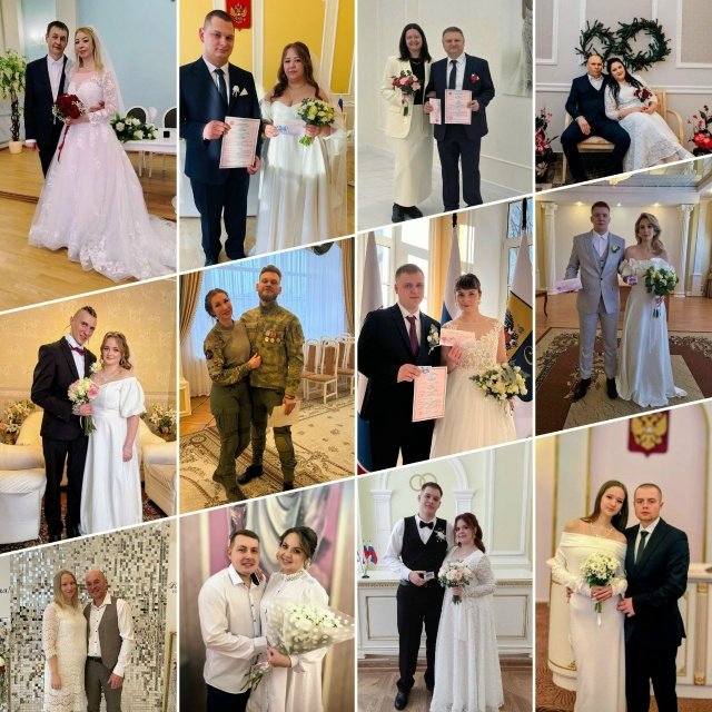 В Ленобласти более 750 пар поженились за два месяца - Впереди весенне-летний сезон — наиболее популярное время для выездных торжественных регистраций.