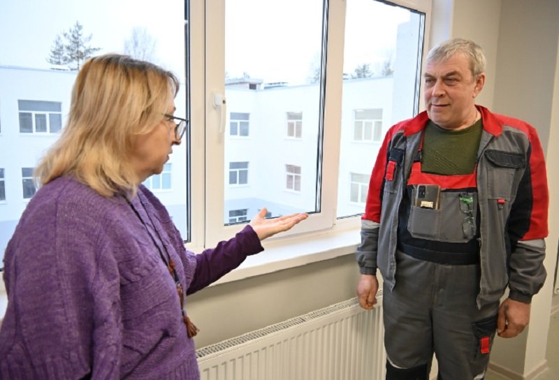 В школе поселка Каменка завершаются капремонт и установка нового оборудования - Ремонт школы завершается в поселке Каменка Выборгского района Ленинградской области.