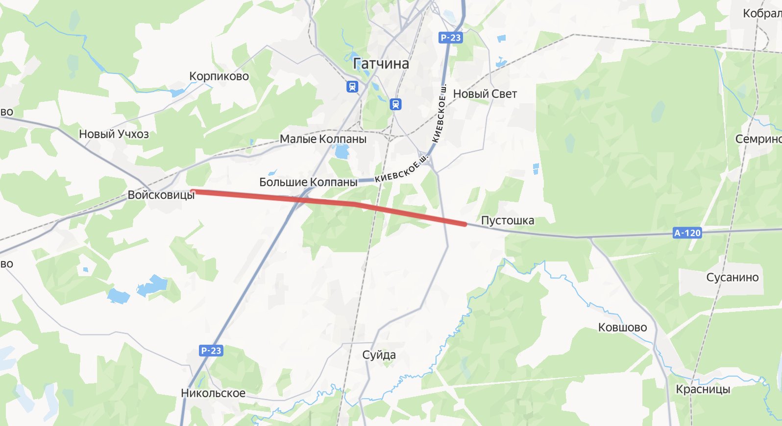 На трассе А-120 в Гатчинском округе введут реверсивное движение - Это связано с ликвидацией дефектов асфальтобетонного покрытия.