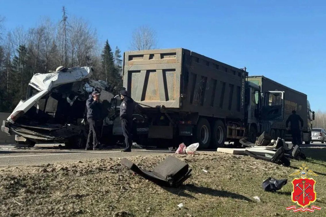 Число пострадавших в ДТП в Тосненском районе выросло до 13 человек - Причиной ЧП мог стать отказ тормозов у одного из участников аварии.
