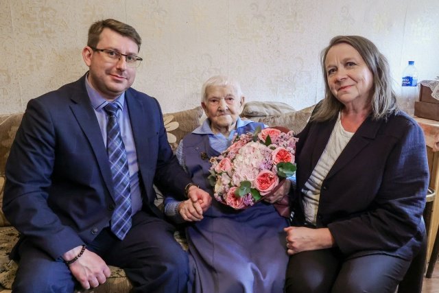 Жительница Выборга отметила 103-летие - О начале Великой Отечественной войны она узнала во время последнего выпускного экзамена в медучилище