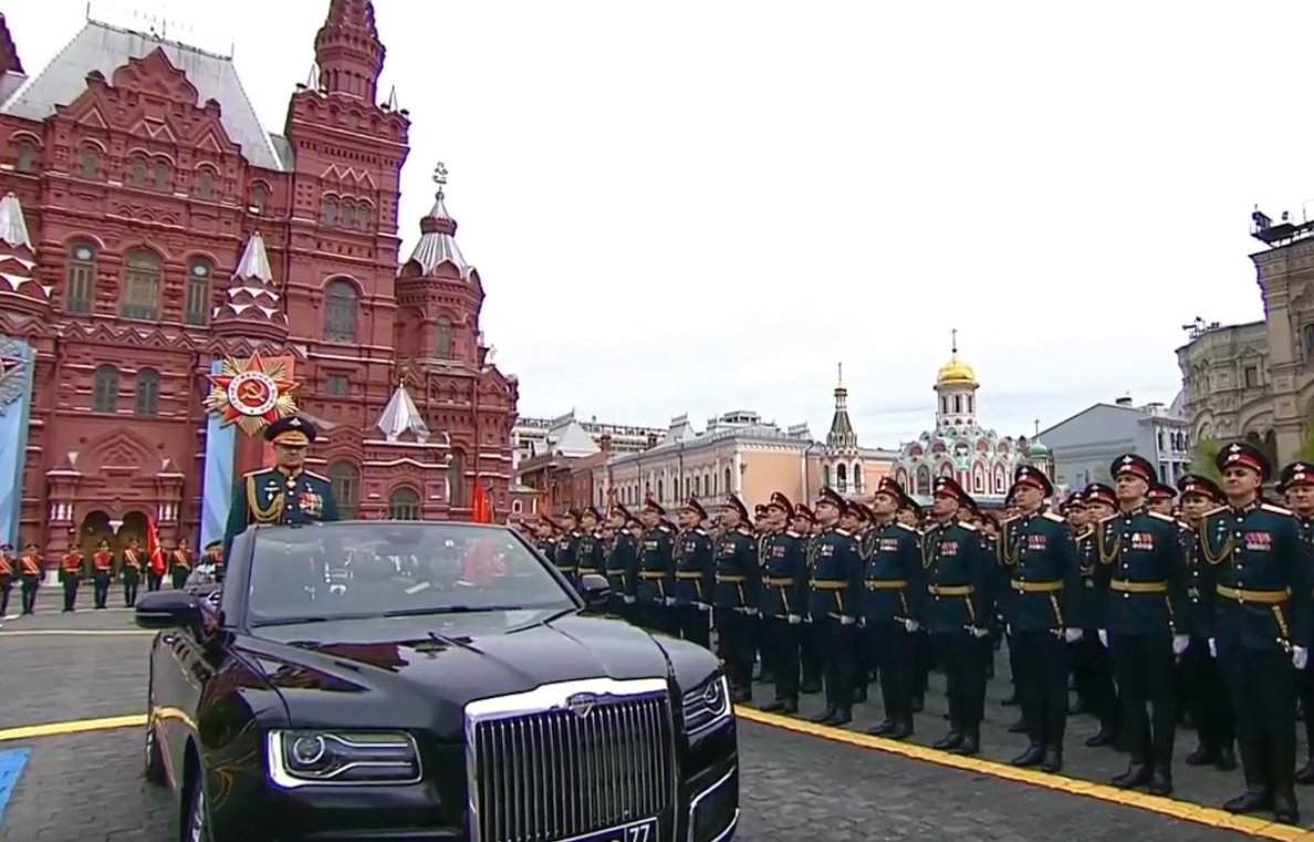 В Москве начался Парад Победы - Принимает парад министр обороны России Андрей Белоусов.