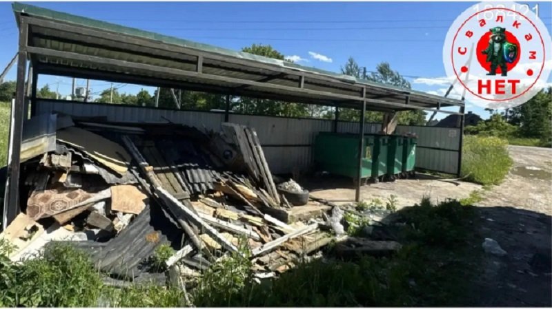 Несанкционированную свалку ликвидировали всего за сутки в Волосовском районе - Несанкционированную свалку ликвидировали в деревне Ястребино Волосовского района после обращения мес
