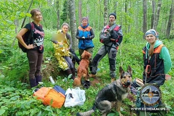 Пропавшую в лесу у Прибылово пенсионерку нашли живой спустя три дня - Потерявшуюся обнаружила кинолог.