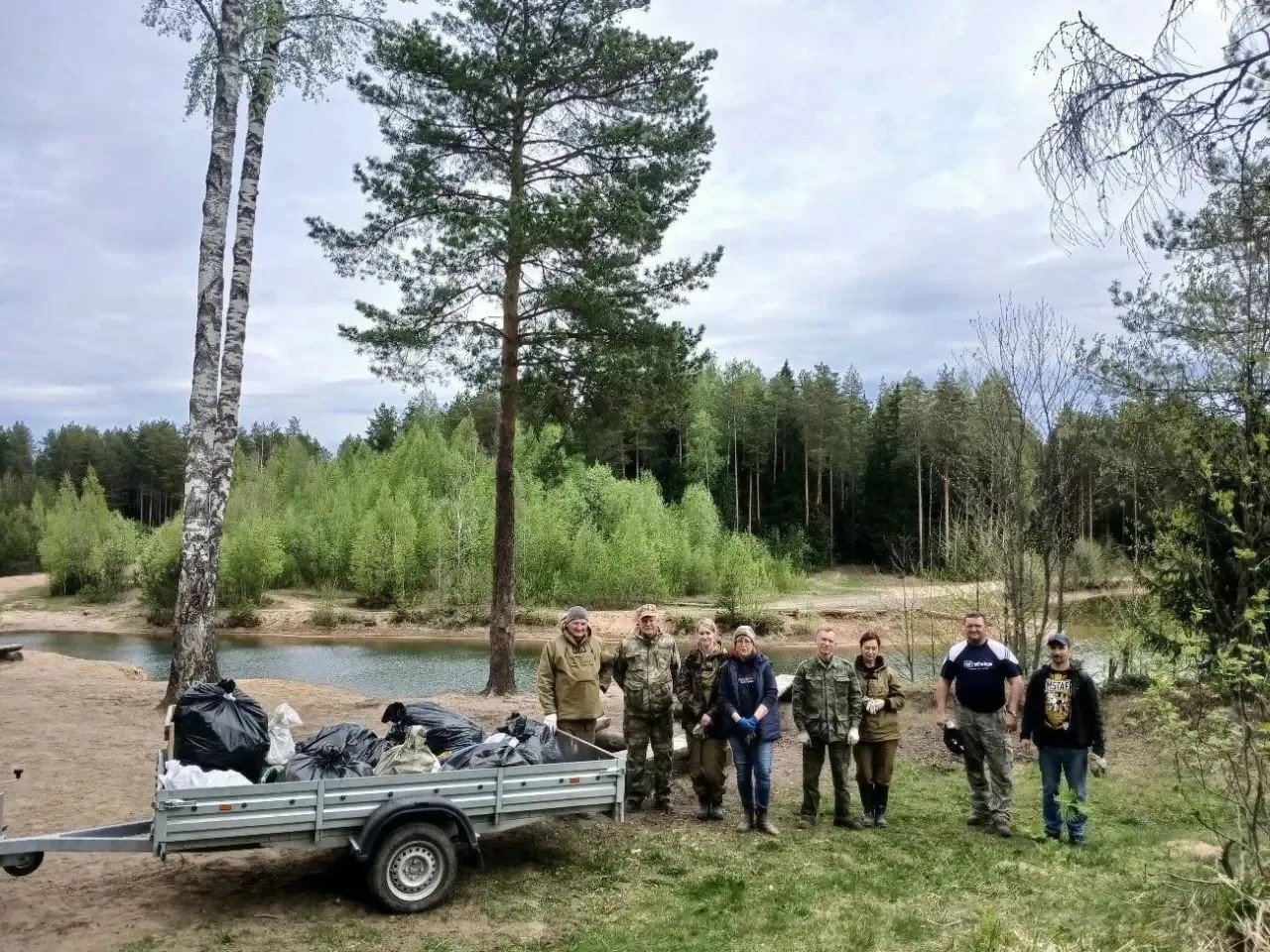 В рамках акции «Вода России» активисты очистили 0,2 квадратных километра береговой линии в Ленобласти - В Ленобласти подвели промежуточные итоги Всероссийской акции «Вода России». Жители, лесничие, инспек