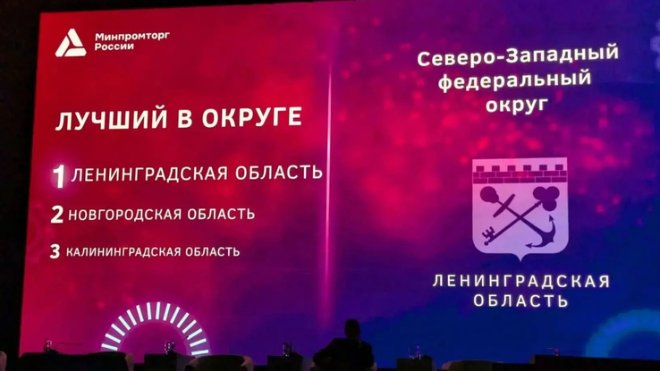 Ленобласть стала лидером в СЗФО по эффективности промышленной политики - Результаты ежегодного рейтинга Минпромторга РФ были озвучены в рамках Международной промышленной выс