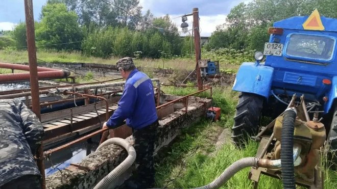 В Киришском районе завершают подготовку объектов водоснабжения к зиме - В Киришском районе Ленинградской области специалисты Леноблводоканала завершают плановую подготовку