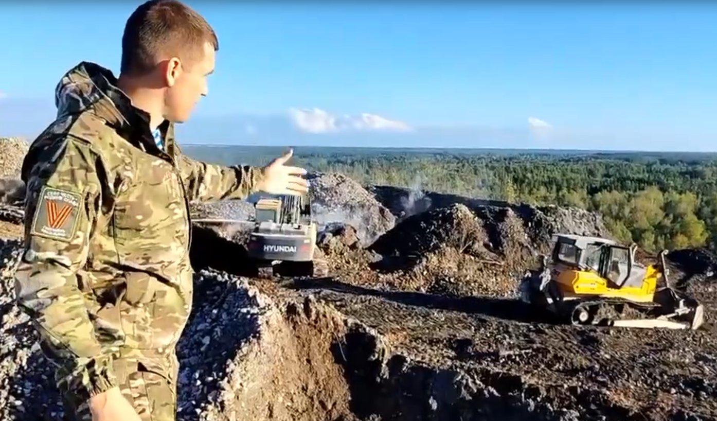 Огнеборцы сократили площадь пожара на терриконе в Сланцах до 130 квадратных метров - Работы на месте подземного возгорания продолжаются.
