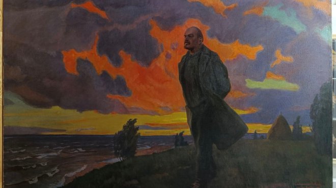 В Рождествено восстановили картину «Ленин в Разливе в 1917 году» - За проведенную работу специалисты получили благодарности Законодательного собрания Санкт-Петербурга.