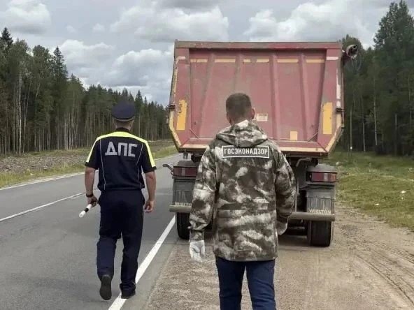 Госэконадзор проверил более 30 перевозчиков отходов в Выборгском районе - В Выборгском районе прошел совместный рейд, в котором участвовали инспекторы Госэконадзора, Экомилиц