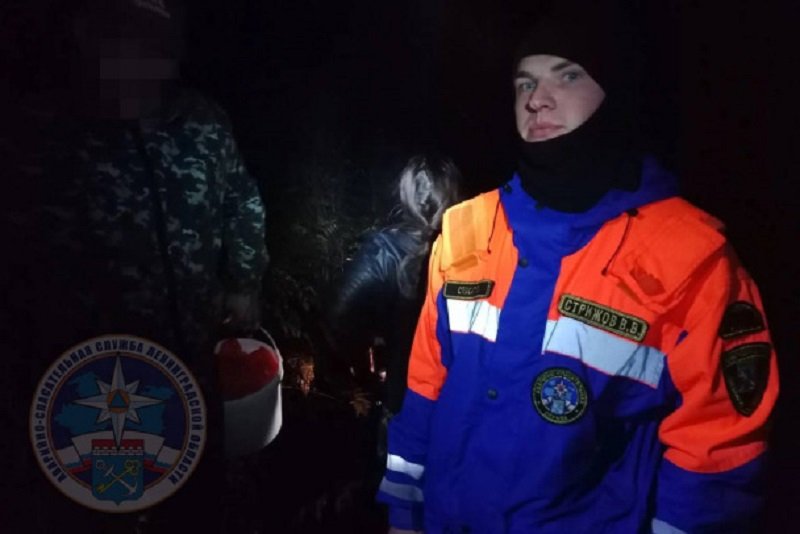 Два человека застряли в лесу Приозерском районе, убегая от медведя - В Приозерском районе Ленинградской области два человека провели ночь в лесу после того как вышли к б