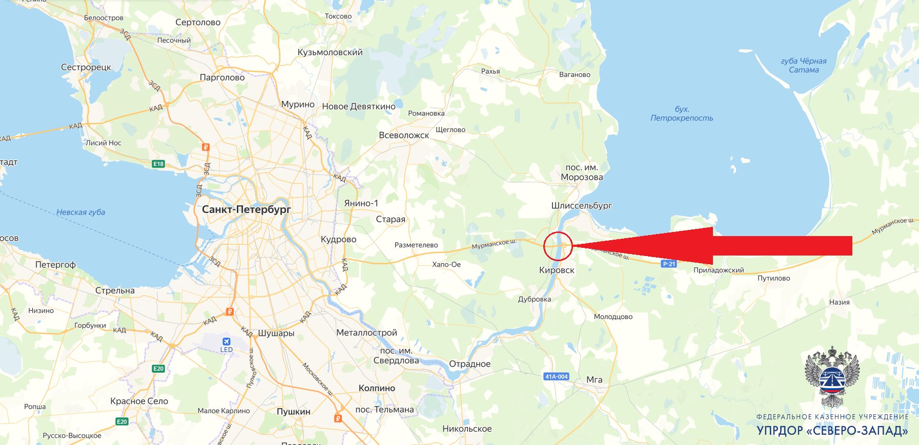 Ладожский мост временно перекроют 28 сентября - Движение по переправе ограничат на 45 минут.