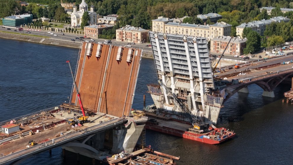 Несколько новых мостов через Неву появятся в Петербурге - Проекты находятся на разных стадиях – от активного строительства до подготовки документации.