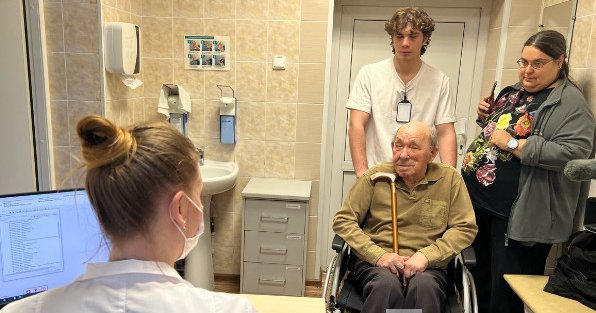Столетний житель Всеволожска прошёл комплексное обследование - Долгожитель смог пройти исследования в рамках одного визита.