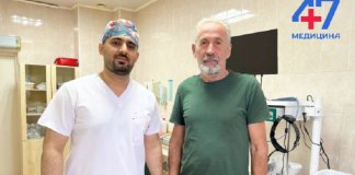 В Выборге врачи спасают слух пациенту из Енакиево