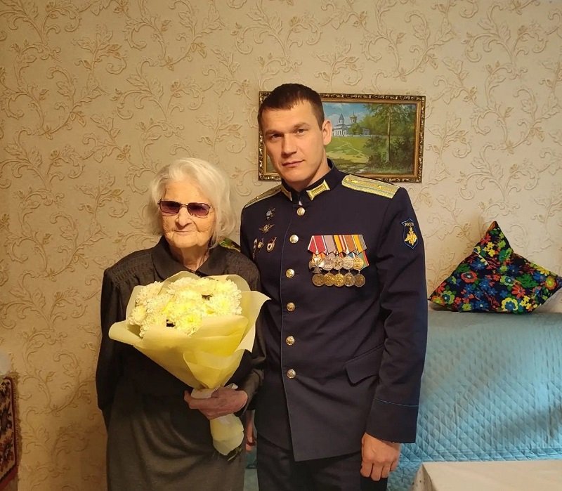 Ветеран Валентина Пименова из Сланцевского района отметила 100-летие - Ветеран Великой Отечественной войны Валентина Пименова из Сланцевского района отметила 3 сентября 10