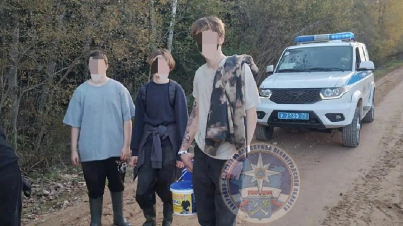 Троих потерявшихся подростков нашли в лесу Киришского района - Трое подростков потерялись 3 октября между деревнями Пчева и Дубняги в Киришском районе Ленинградско