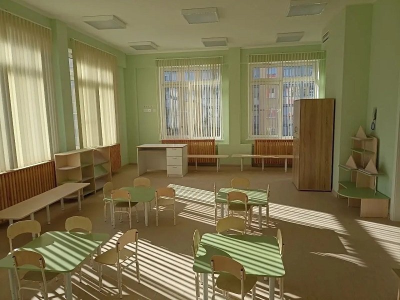 Строительство детского сада на 180 мест завершается в Коммунаре - В Коммунаре Гатчинского округа Ленинградской области завершается строительство детского сада на Ново