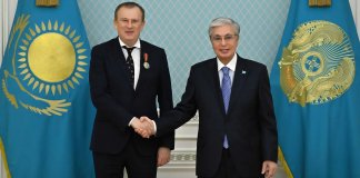 Губернатор Ленинградской области награждён Президентом Казахстана орденом «Достык»